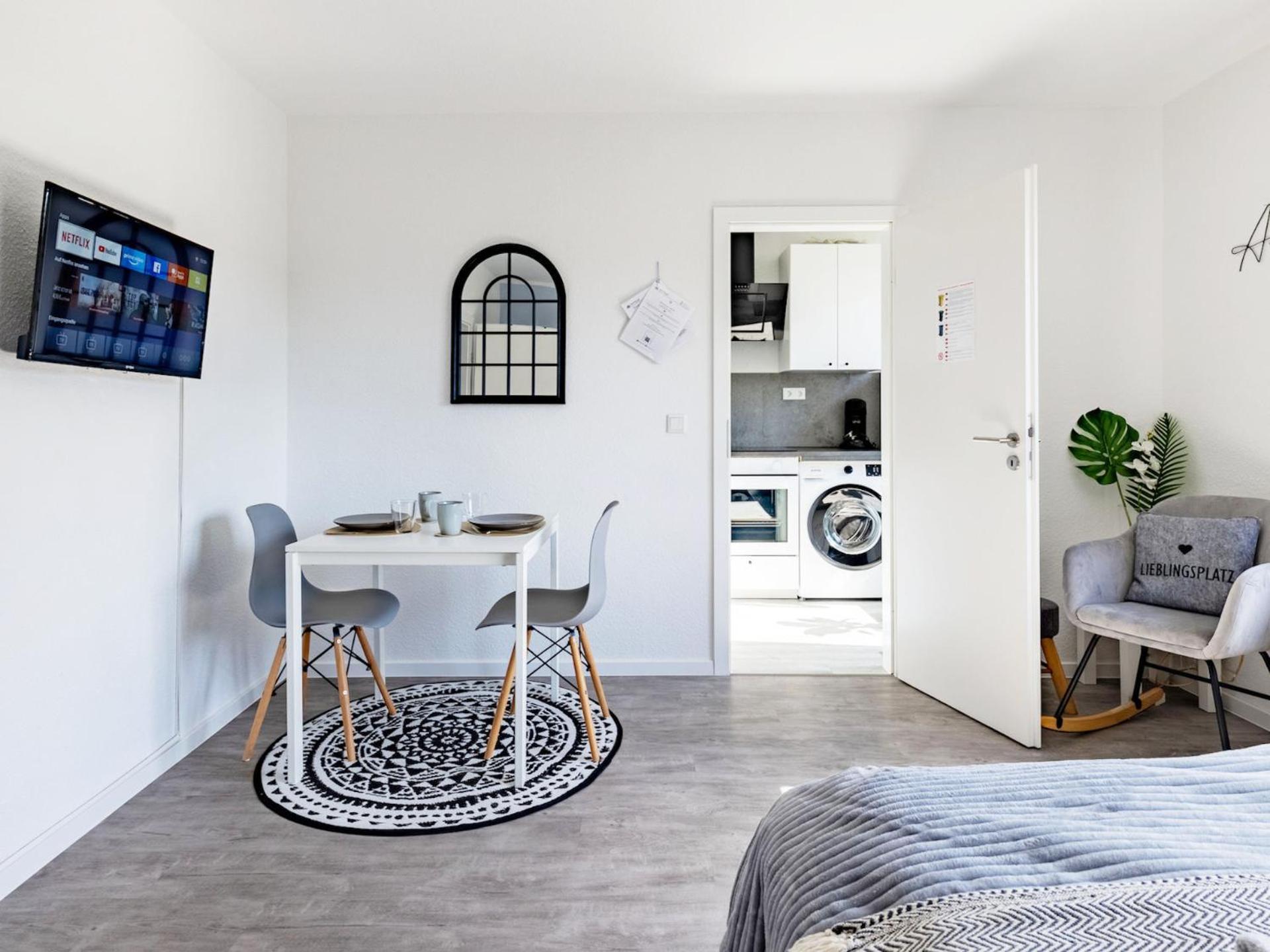 Vaz Apartments Essen, Kueche, Wlan, Tv, Netflix, Ca 15 Min Messe U Hbf Εξωτερικό φωτογραφία