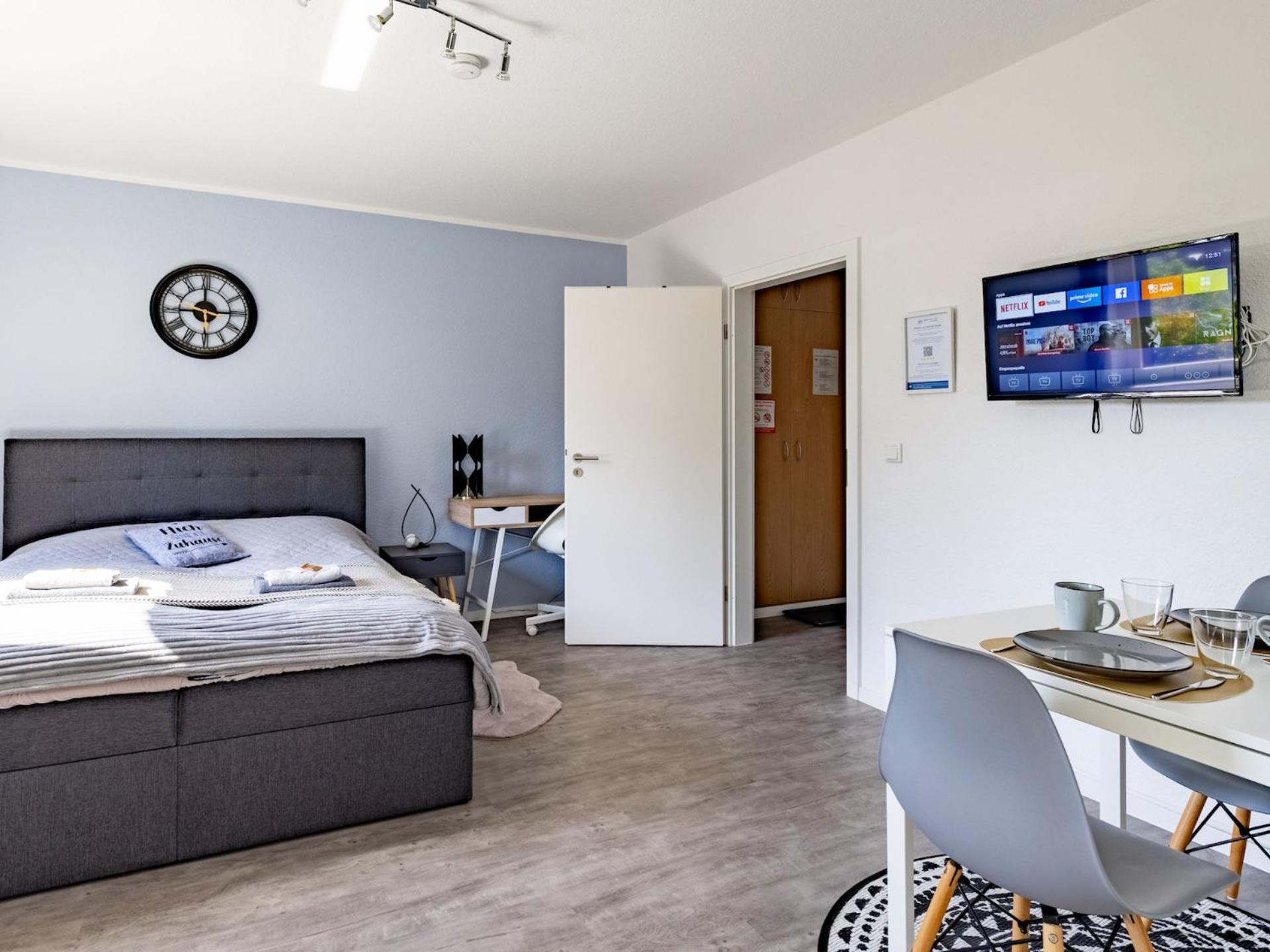 Vaz Apartments Essen, Kueche, Wlan, Tv, Netflix, Ca 15 Min Messe U Hbf Εξωτερικό φωτογραφία